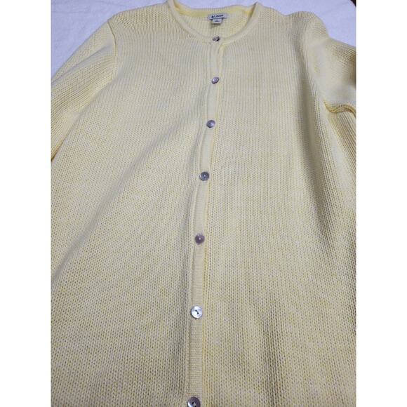 L.L. Bean Cotton Sweater Cardigan - Picture 3 of 9
